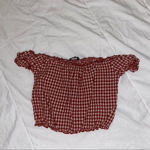 off the shoulder top